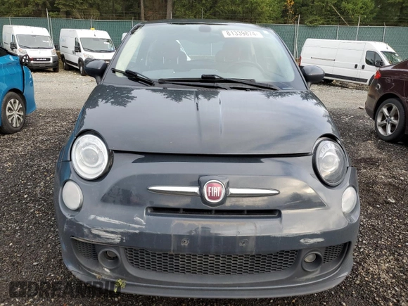 2018 FIAT 500 Pop with VIN 3C3CFFKH3JT377870, listed as a Copart auction lot 81339874 with 56,603 mi miles and Salvage Title. Bid and sale history available at carsss.com. Image 5.
