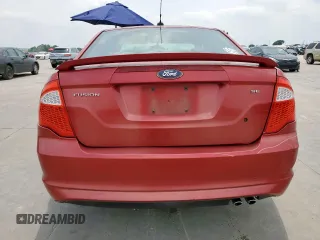 2010 Ford Fusion SE with VIN 3FAHP0HAXAR416382, listed as a Copart auction lot 56927405 with 215,807 mi miles and Salvage title. Bid and sale history available at DreamBid. Image 6.