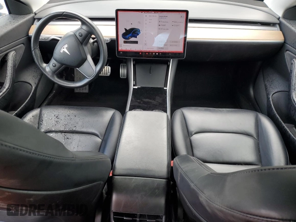 2018 Tesla Model 3 Long Range Battery with VIN 5YJ3E1EB2JF072321, listed as a Copart auction lot 51018825 with 110,494 mi miles and Salvage Title. Bid and sale history available at DreamBid. Image 8.
