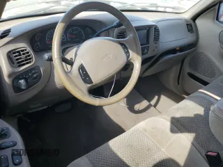 2001 Ford F-150 XL with VIN 1FTRX18L61NB63912, listed as a Copart auction lot 46839725 with 198,649 mi miles and Salvage Title. Bid and sale history available at carsss.com. Image 8.