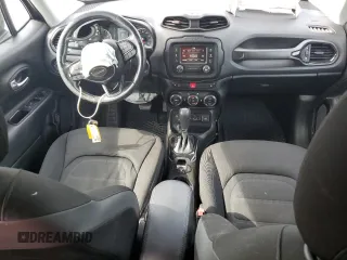 2017 Jeep Renegade Altitude with VIN ZACCJBBB9HPF02998, listed as a Copart auction lot 56546065 with 110,360 mi miles and Salvage title. Bid and sale history available at DreamBid. Image 8.