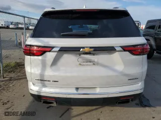 2022 Chevrolet Traverse Premier with VIN 1GNEVKKW9NJ125026, listed as a Copart auction lot 46360055 with 50,505 mi miles and Salvage Title. Bid and sale history available at carsss.com. Image 6.