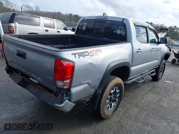 2017 Toyota Tacoma SR5 with VIN 5TFCZ5AN6HX113237, listed as a IAAI auction lot 41716507 with 78,065 mi miles and . Bid and sale history available at DreamBid. Image 4.