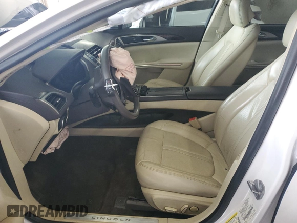2013 Lincoln MKZ with VIN 3LN6L2GK4DR828638, listed as a Copart auction lot 55930395 with 125,924 mi miles and Salvage title. Bid and sale history available at DreamBid. Image 7.