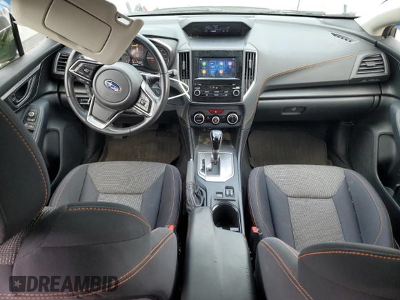2020 Subaru Crosstrek Premium with VIN JF2GTAPC5L8243550, listed as a Copart auction lot 59637725 with 76,627 mi miles and Salvage title. Bid and sale history available at DreamBid. Image 8.