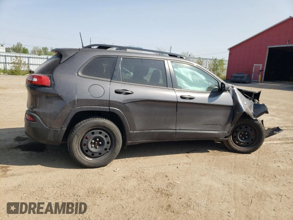 2017 Jeep Cherokee Sport z VIN 1C4PJMAB9HW579047, wystawiony jako Copart lot #52634653 z przebiegiem 64 950 mil mil oraz Szkoda całkowita • Salvage title. Historia ofert i sprzedaży dostępna na DreamBid. Obrazek 3.