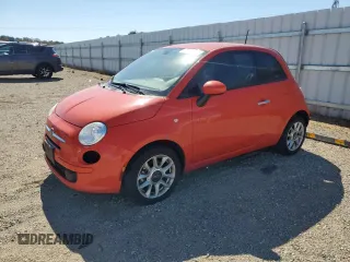 2016 FIAT 500 Easy with VIN 3C3CFFKR6GT168799, listed as a Copart auction lot 71572854 with 98,279 mi miles and Salvage Title. Bid and sale history available at carsss.com. Image 1.