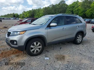 2013 Kia Sorento LX with VIN 5XYKT3A61DG363542, listed as a Copart auction lot 55177685 with 205,613 mi miles and Clean Title. Bid and sale history available at carsss.com. Image 1.