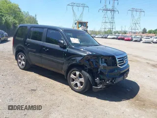 2012 Honda Pilot EX-L z VIN 5FNYF4H57CB083232, wystawiony jako IAAI lot #42146839 z przebiegiem 126 048 mil mil oraz . Historia ofert i sprzedaży dostępna na DreamBid. Obrazek 1.