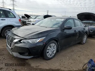 2022 Nissan Sentra S z VIN 3N1AB8BV0NY210359, wystawiony jako Copart lot #43751275 z przebiegiem 157 024 mil mil oraz Szkoda całkowita • Salvage title. Historia ofert i sprzedaży dostępna na DreamBid. Obrazek 1.