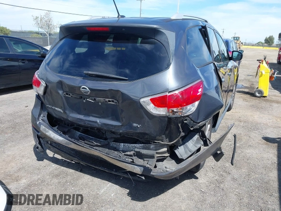 2013 Nissan Pathfinder SL with VIN 5N1AR2MNXDC647145, listed as a IAAI auction lot 41998137 with 138,071 mi miles and . Bid and sale history available at DreamBid. Image 4.