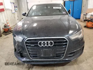 2015 Audi A6 Premium Plus with VIN WAUFGAFC5FN013221, listed as a Copart auction lot 48854395 with 155,728 mi miles and Salvage title. Bid and sale history available at DreamBid. Image 5.