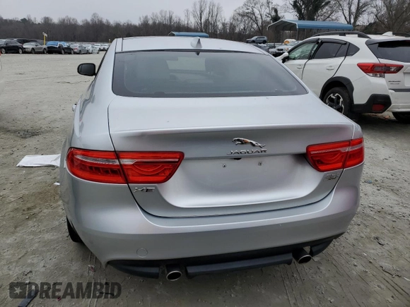 2017 Jaguar XE 35t Premium with VIN SAJAJ4BVXHA966719, listed as a Copart auction lot 86988594 with 76,678 mi miles and Clean Title. Bid and sale history available at carsss.com. Image 6.