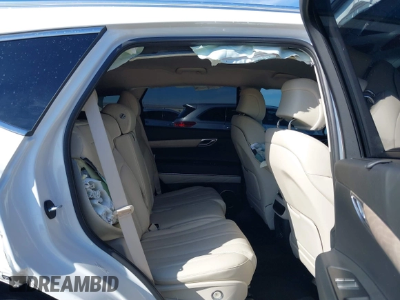 2023 Genesis GV80 with VIN KMUHBDSB0PU140228, listed as a IAAI auction lot 41253270 with 33,467 mi miles and . Bid and sale history available at DreamBid. Image 8.