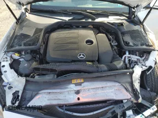 2021 Mercedes-Benz C 300 with VIN W1KWF8EB4MR637322, listed as a Copart auction lot 59097045 with 55,393 mi miles and Salvage title. Bid and sale history available at DreamBid. Image 11.