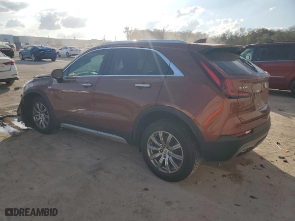 2019 Cadillac XT4 FWD Premium Luxury with VIN 1GYFZCR41KF183507, listed as a Copart auction lot 44728715 with 64,803 mi miles and Salvage Title. Bid and sale history available at carsss.com. Image 2.