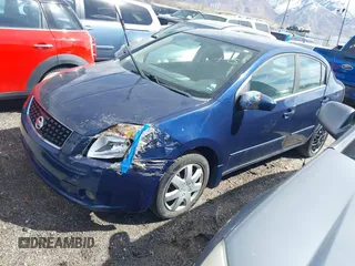 2008 Nissan Sentra S with VIN 3N1AB61E38L607703, listed as a IAAI auction lot 41790092 with 124,564 mi miles and . Bid and sale history available at DreamBid. Image 2.