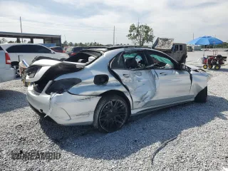2017 Mercedes-Benz C 43 AMG with VIN 55SWF6EB7HU181096, listed as a Copart auction lot 53824395 with Not Provided miles and Salvage Title. Bid and sale history available at DreamBid. Image 3.
