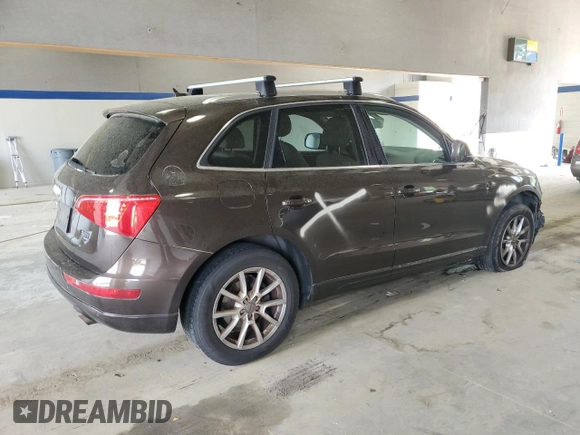 2012 Audi Q5 Premium Plus with VIN WA1LFAFP5CA046664, listed as a Copart auction lot 53701375 with 158,669 mi miles and Salvage title. Bid and sale history available at DreamBid. Image 3.