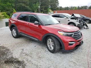 2020 Ford Explorer XLT z VIN 1FMSK8DH1LGC40151, wystawiony jako Copart lot #54750995 z przebiegiem 56 415 mil mil oraz Szkoda całkowita • Salvage title. Historia ofert i sprzedaży dostępna na DreamBid. Obrazek 4.
