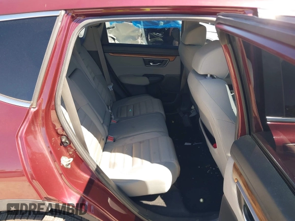 2017 Honda CR-V EX with VIN 7FARW1H51HE007293, listed as a IAAI auction lot 41768836 with 86,553 mi miles. Bid and sale history available at carsss.com. Image 8.