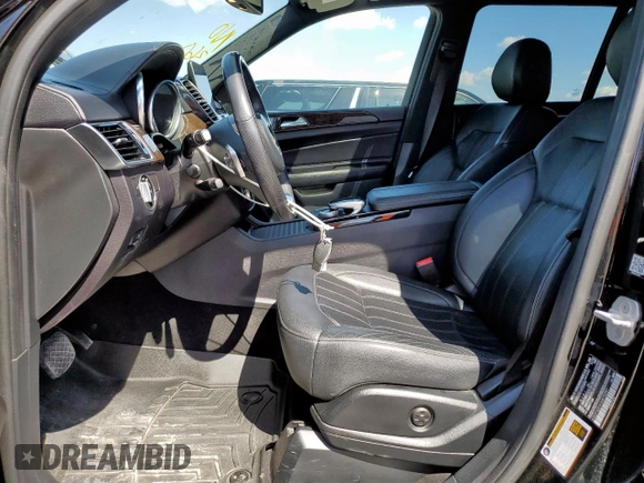 2017 Mercedes-Benz GLS 450 with VIN 4JGDF6EE4HA875297, listed as a Copart auction lot 54124085 with 118,197 mi miles and Salvage Title. Bid and sale history available at DreamBid. Image 7.