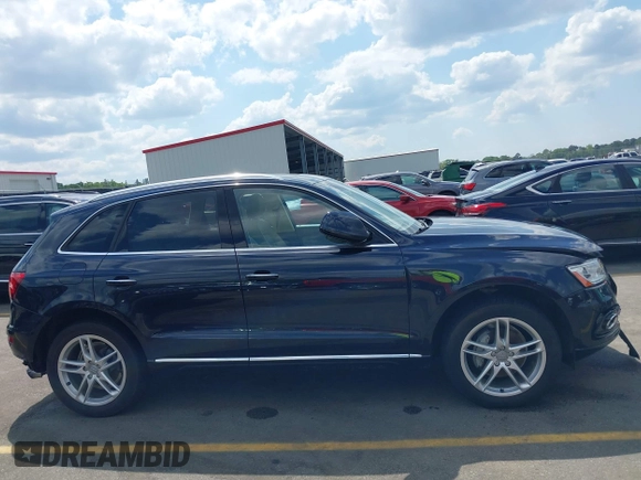 2017 Audi Q5 Premium with VIN WA1C2AFP4HA073034, listed as a IAAI auction lot 42006836 with 68,555 mi miles and . Bid and sale history available at DreamBid. Image 14.