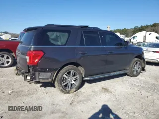 2023 Ford Expedition XLT with VIN 1FMJU1H82PEA61870, listed as a Copart auction lot 87523845 with 44,044 mi miles and Salvage Title. Bid and sale history available at carsss.com. Image 3.