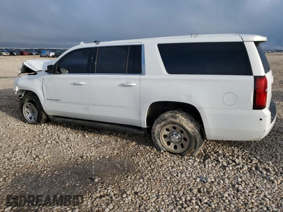 2020 Chevrolet Suburban Commercial with VIN 1GNSKKEC7LR192851, listed as a Copart auction lot 64365514 with 0 mi miles and Clean Title. Bid and sale history available at carsss.com. Image 2.