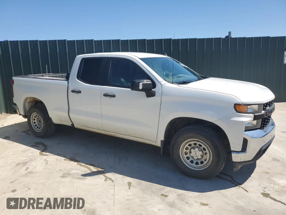 2020 Chevrolet Silverado 1500 Work Truck with VIN 1GCRWAEH6LZ334852, listed as a Copart auction lot 51980055 with 80,580 mi miles and Clean Title. Bid and sale history available at DreamBid. Image 4.