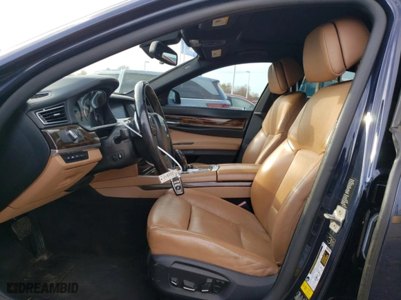 2013 BMW 7 Series 750i xDrive with VIN WBAYB6C50DC998207, listed as a Copart auction lot 78645014 with 132,084 mi miles and Clean Title. Bid and sale history available at carsss.com. Image 7.
