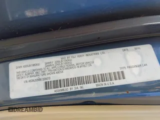 2006 Subaru Legacy Special with VIN 4S3BL626867205070, listed as a IAAI auction lot 42149281 with 152,372 mi miles and . Bid and sale history available at DreamBid. Image 9.