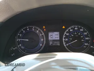 2015 Infiniti Q40 with VIN JN1CV6AP2FM501764, listed as a Copart auction lot 70809464 with 106,499 mi miles and Salvage Title. Bid and sale history available at carsss.com. Image 9.
