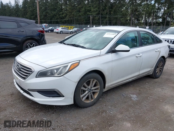 2016 Hyundai Sonata 2.4L with VIN 5NPE24AF2GH412489, listed as a IAAI auction lot 42021061 with 209,465 mi miles and . Bid and sale history available at DreamBid. Image 23.