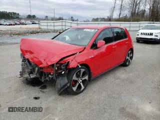 2018 Volkswagen Golf GTI S with VIN 3VW547AU5JM265805, listed as a Copart auction lot 44707884 with 72,866 mi miles. Bid and sale history available at carsss.com. Image 1.