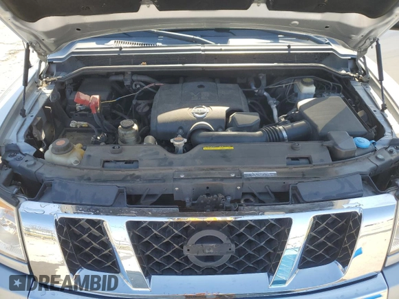 2010 Nissan Titan SE with VIN 1N6BA0ED4AN317007, listed as a Copart auction lot 42290495 with 130,724 mi miles and Salvage Title. Bid and sale history available at carsss.com. Image 11.