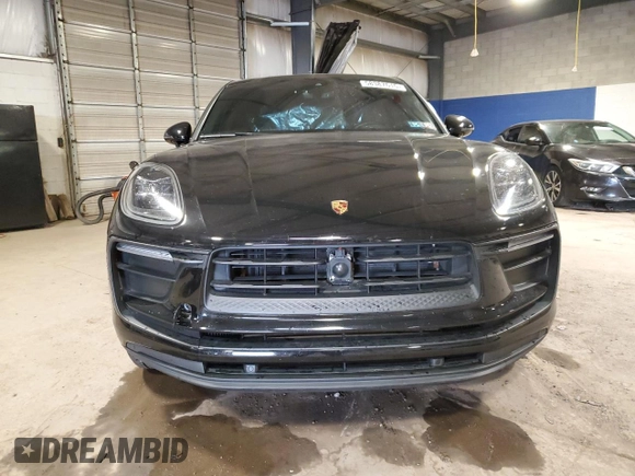 2024 Porsche Macan with VIN WP1AA2A56RLB00993, listed as a Copart auction lot 58387615 with 25,932 mi miles and Salvage title. Bid and sale history available at DreamBid. Image 5.