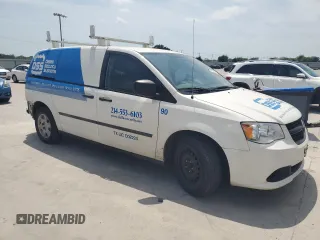 2013 Ram Cargo Van Tradesman with VIN 2C4JRGAGXDR716396, listed as a Copart auction lot 53691315 with 187,150 mi miles and Salvage Title. Bid and sale history available at DreamBid. Image 4.