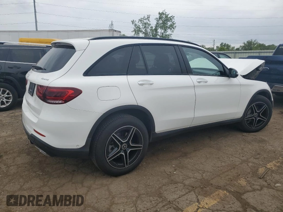 2021 Mercedes-Benz GLC 300 z VIN W1N0G8EB7MF890058, wystawiony jako Copart lot #56724635 z przebiegiem 36 918 mil mil oraz Czysty tytuł • Clean title. Historia ofert i sprzedaży dostępna na DreamBid. Obrazek 3.