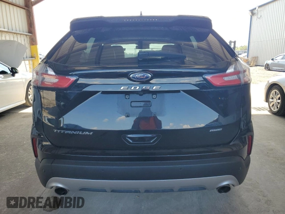 2022 Ford Edge Titanium with VIN 2FMPK4K99NBA55284, listed as a Copart auction lot 50107305 with 71,299 mi miles and Clean Title. Bid and sale history available at carsss.com. Image 6.