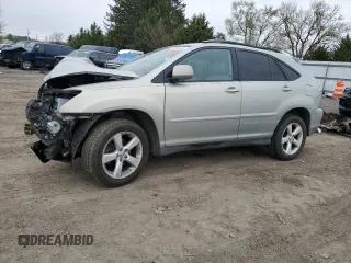 2005 Lexus RX 330 with VIN 2T2HA31U95C050732, listed as a Copart auction lot 52769125 with 0 mi miles and Salvage Title. Bid and sale history available at carsss.com. Image 1.