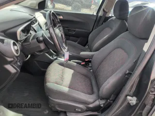 2017 Chevrolet Sonic LT with VIN 1G1JD6SB8H4104808, listed as a Copart auction lot 43740025 with 76,731 mi miles and Salvage Title. Bid and sale history available at carsss.com. Image 7.