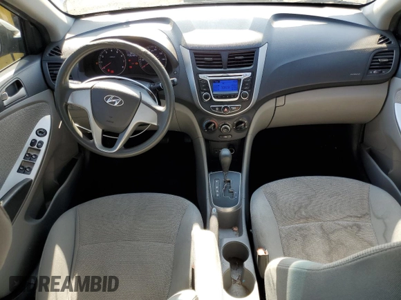 2014 Hyundai Accent GLS with VIN KMHCT4AE5EU652761, listed as a Copart auction lot 54395895 with 281,924 mi miles and Clean Title. Bid and sale history available at carsss.com. Image 8.