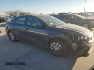 2021 Kia Forte LXS with VIN 3KPF24AD1ME368505, listed as a Copart auction lot 49310785 with 62,764 mi miles and Salvage Title. Bid and sale history available at carsss.com. Image 4.