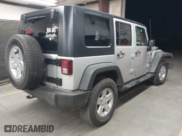 2008 Jeep Wrangler Unlimited X with VIN 1J8GA391X8L606188, listed as a IAAI auction lot 42053480 with 136,844 mi miles and . Bid and sale history available at DreamBid. Image 4.