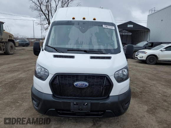 2023 Ford Transit Cargo with VIN 1FTRU8XG9PKB00562, listed as a Copart auction lot 52766805 with 25,378 mi miles and Clean Title. Bid and sale history available at carsss.com. Image 5.