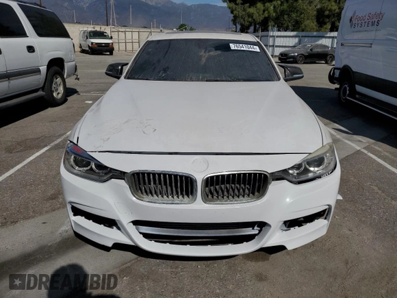 2014 BMW 3 Series 335i with VIN WBA3A9C50EF479026, listed as a Copart auction lot 76541044 with 115,192 mi miles and Clean Title. Bid and sale history available at carsss.com. Image 5.