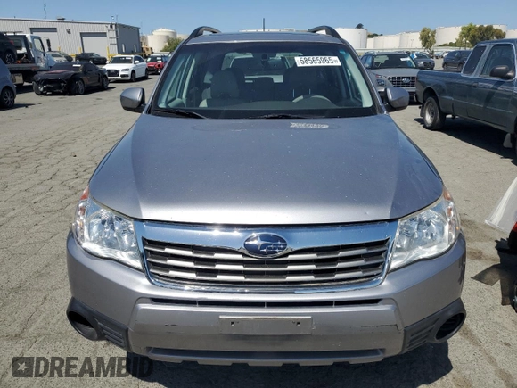 2009 Subaru Forester X with VIN JF2SH63659H717062, listed as a Copart auction lot 58565965 with 197,051 mi miles and Clean title. Bid and sale history available at DreamBid. Image 5.
