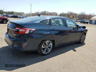2018 Honda Clarity Touring with VIN JHMZC5F34JC015578, listed as a Copart auction lot 54193505 with 92,510 mi miles and Salvage Title. Bid and sale history available at DreamBid. Image 3.