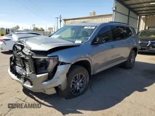 2025 GMC Acadia FWD Elevation z VIN 1GKENKRS1SJ139109, wystawiony jako Copart lot #48732115 z przebiegiem 5 889 mil mil oraz Czysty tytuł • Clean title. Historia ofert i sprzedaży dostępna na DreamBid. Obrazek 1.